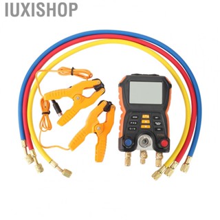 Iuxishop 2 In 1 Pressure Temperature Tester  HVAC Digital Manifold Meter