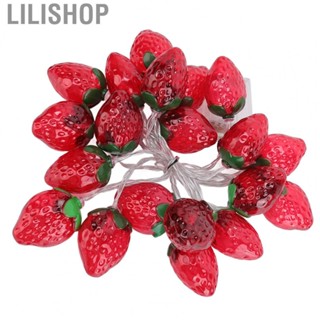 Lilishop Strawberry Lamp String Lights 20  Srawberry String Lights  Powered