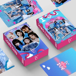 อัลบั้มรูปภาพ Kpop IVE Love Dive การ์ดโลโม่ พิมพ์ลายสองด้าน มี 30 ชิ้นต่อกล่อง