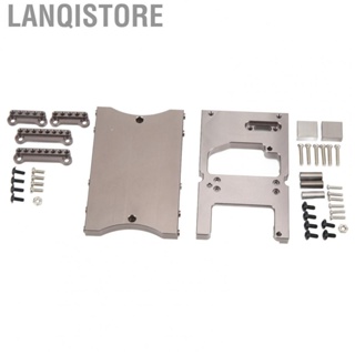 Lanqistore Servo Fixed Mount Bracket Aluminum Alloy Steering Gear Compartment Tail Beam Set for RC Car Replacement for MN D90 MN98