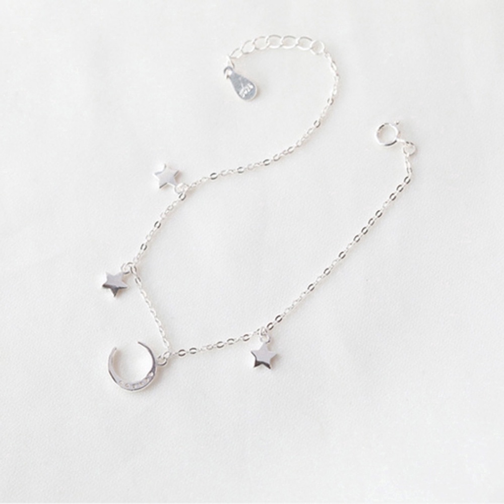 A HELLO GIRL สร้อยข้อมือเงิน พร้อมจี้ เครื่องประดับแฟชั่น สําหรับเด็กผู้หญิง - รูปที่ 5