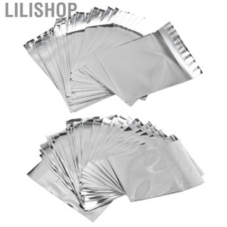 Lilishop Foil Pouch Bag Resealable Bags Reusable Durable for Buttons for Cosmetics for Accessory