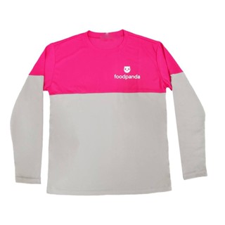 ⚡ ใหม่ foodpanda แขนยาวและแขนสั้นเสื้อยืด
