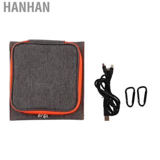 Hanhan 15W Foldable Solar Panel Solar Folding Bag  22 Percent Conversion Efficiency for Sports