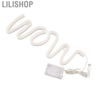 Lilishop Neon Lamp  Safe Flexible  Neon Sign Pre Drilled Novelty Lighting  for Wedding