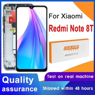 อะไหล่หน้าจอสัมผัส LCD 6.3 นิ้ว 100% แบบเปลี่ยน สําหรับ Xiaomi Redmi Note 8T Redmi Note 8T M1908C3XG