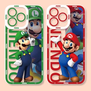 เคสโทรศัพท์มือถือแบบนิ่ม ใส ลายการ์ตูนมาริโอ้น่ารัก สําหรับ case huawei Nova 11 7 9 10 SE Y61 Y70 Y90 3i 5T 7i 8i Y7A Y9S Y7 Y9 Prime 2019 P20 P30 Lite Mate 20 x Pro