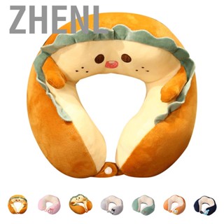 Zhenl U Shaped Neck Pillow Portable Cute Head Pillow for Office Nap Travel Car Sleeping