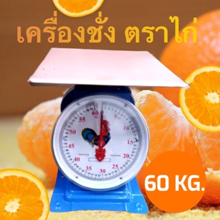 เครื่องชั่งสปริง จานแบน Scale เครื่องชั่งน้ำหนัก 60 กิโล ส่งฟรี