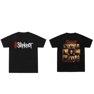 เสื้อยืดลําลอง สําหรับผู้ชาย แขนสั้น พิมพ์ลาย Hell Tour สีดํา สไตล์วินเทจ ZH