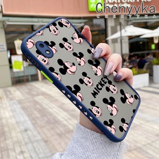 เคสซิลิโคนนิ่ม ขอบสี่เหลี่ยม กันกระแทก สําหรับ Samsung galaxy A01 Core M01 Core