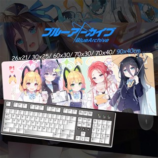 Tenndou arisu Blue Archive Azure Archive oversized original color locking edge mouse pad keyboard pad แผ่นรองเมาส์ คีย์บอร์ด ขนาดใหญ่