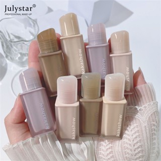 JULYSTAR 8 สีนู้ดลิควิดลิปสติกกันน้ำกำมะหยี่เคลือบพีชลิปกลอสติดทนนาน