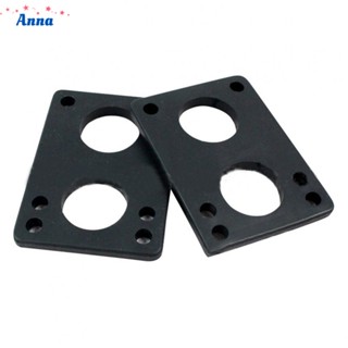 【Anna】Shock Pads 78x55x6mm Black Parts Protect Reduce Shock Skateboard Bracket