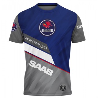 เสื้อยืด ลาย Saab D084 3D