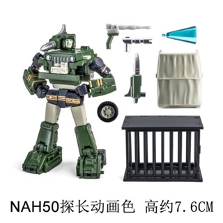 New stock NEWAGE original small scale mecha deformation toy NAH50 Detective animation color