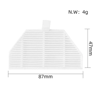 Roidmi Eva SDJ06RM หุ่นยนต์ดูดฝุ่น อุปกรณ์เสริมเครื่องดูดฝุ่นหุ่นยนต์ของ ไส้กรอง Hepa แปรงหลัก แปรงด้านข้าง ผ้าม็อบ กรอง ถุงเก็บฝุ่น อะไหล่สํารอง