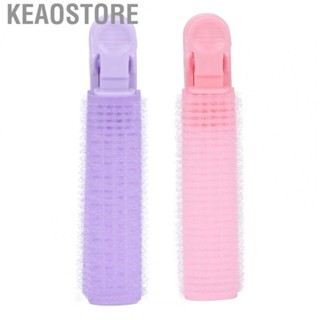 Keaostore Fluffy Clamps  Simple Operation Built‑in Spring Hair  Convenient and Easy To Use for Home Studio Travel Life