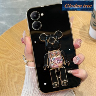 เคสโทรศัพท์มือถือ ซิลิโคนนิ่ม กันกระแทก ลายต้นไม้ Gloden สําหรับ REALME C33 REALME 10 4g REALME c55 nfc REALME c55 2023 5g REALME C30S REALME C30