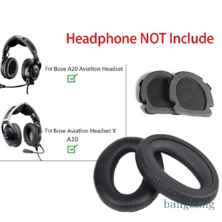 Bang แผ่นโฟมรองหูฟัง ระบายอากาศ สําหรับ Aviation Headset X A10 A20