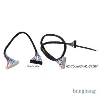 Bang สายเคเบิ้ล D8 FIX-30P-D8 LVDS คุณภาพสูง แบบเปลี่ยน สําหรับแผงหน้าจอ LCD 17 และ 19 1280x1024