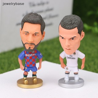 [jewelrybase] ตุ๊กตาฟิกเกอร์ รูปนักฟุตบอล ดาว ขนาดเล็ก สําหรับสะสม ตกแต่งรถยนต์