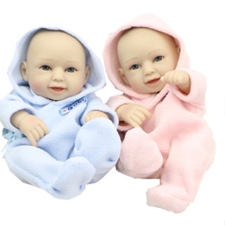 Keiumi ตุ๊กตาทารกแรกเกิดจําลอง กาวเต็ม ขนาดเล็ก 11 นิ้ว