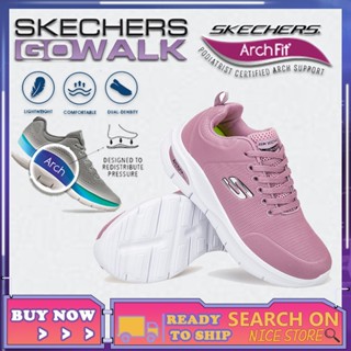 [รองเท้าผ้าใบผู้หญิง]]Skechers_ Go-walk Arch Fit พร้อมส่ง รองเท้าผ้าใบลําลอง ใส่สบาย ดีไซน์เรียบง่าย TQH1