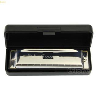 Love New Swan Harmonica ฮาร์โมนิก้า 10 หลุม สําหรับแจ๊ส โฟล์ค ฮาร์โมนิก้า