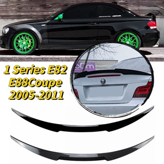 สติกเกอร์สปอยเลอร์ รูปปีกหลังคารถยนต์ สําหรับ BMW 1 Series E82 E88 Coupe 2005-2011