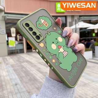 เคสโทรศัพท์มือถือ ซิลิโคนแข็ง บาง กันกระแทก ลายการ์ตูนไดโนเสาร์น้อยน่ารัก สําหรับ Huawei Y7A P Smart 2021