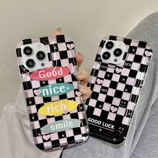 เคสโทรศัพท์มือถือแบบนิ่ม ใส ลายหมากรุก หมี กระต่าย สีดํา สําหรับ Xiaomi Mi 13 Pro Lite 13 12T 12X 12 Lite 11T 11 10T Pro Poco F5 X5 X4 X3 Pro