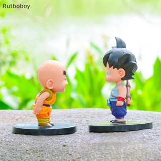 [Rut] โมเดลฟิกเกอร์อนิเมะ Dragon Ball Son Goku Kuririn Chichi ของเล่นสําหรับเด็ก 1 ชิ้น COD