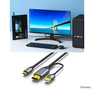 Iwo สายเคเบิ้ลพาวเวอร์ซัพพลาย Type C USB3 0 คุณภาพสูง สําหรับบ้าน สํานักงาน