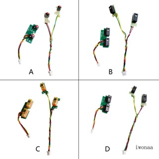 Iwo บอร์ดปุ่มไมโครสวิตช์เมาส์เล่นเกม 8 0 TTC80M สําหรับ G304 1 ชุด