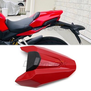 ผ้าคลุมเบาะที่นั่งผู้โดยสาร ด้านหลัง สีแดง สําหรับรถจักรยานยนต์ Honda CBR650R CB650R 2019 2020 CBR650R C