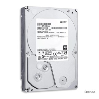 Iwo ฮาร์ดดิสก์ไดรฟ์ภายใน 1TB DVR NVR CCTV HD- 7200RPM 3 5 32MB SATA3 HDD Model DT01ACA100 ความเร็วสูงมาก
