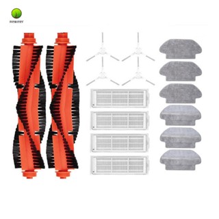 ผ้าม็อบ แปรงหลัก แปรงด้านข้าง ไส้กรอง อะไหล่อุปกรณ์เสริม สําหรับหุ่นยนต์ดูดฝุ่น Xiaomi Mijia Robot Vacuum Mop 2S 3C Mi STYJ02YM