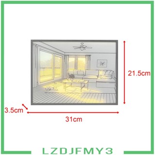 [Lzdjfmy3] โคมไฟกลางคืน LED เปลี่ยนสีได้ ปลั๊กเสียบ สําหรับติดผนัง ห้องดู