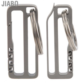 Jiabo Alloy Belt  Loop Easy To Carry Fine Craftsmanship Light in Weight for Hang Keys Family Outdoor