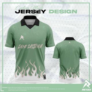 Jersey RETRO COLLAR BAJU JERSEY DINI SASTERA ปี 2023