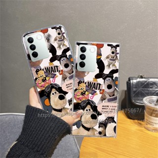 พร้อมส่ง เคสโทรศัพท์มือถือแบบนิ่ม กันกระแทก ลายการ์ตูนสุนัข 2023 สําหรับ VIVO V27e V27 V25e V25 Pro V23e V23 5G 4G เคส Phone Case