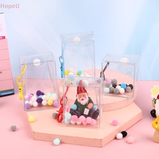 [HopeU] กระเป๋า PVC แบบใส ขนาดเล็ก สําหรับใส่จัดเก็บของเด็กทารก