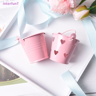 [InterfunT] กล่องเก็บแปรงปากกา ดินสอ รูปหัวใจ สีชมพู สําหรับตั้งโต๊ะ ของขวัญ [ใหม่]