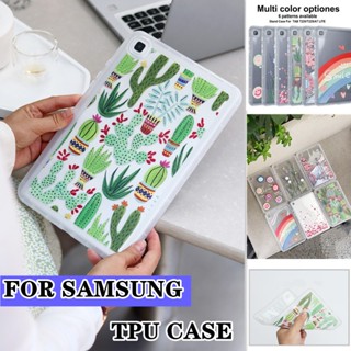 เคสโทรศัพท์ซิลิโคน TPU แบบนิ่ม กันกระแทก สําหรับ Samsung Galaxy Tab S7 FE S7 Plus S8 Plus SM-T730 T736B T970 X800 X806