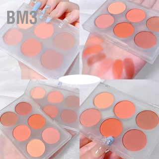 Bm3 พาเลทบลัชออน เนื้อแมตต์ คอนทัวร์ 6 สี สําหรับแต่งหน้า