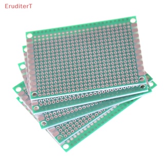 [EruditerT] บอร์ดวงจร PCB 4*6 ซม. ด้านเดียว 1.6 มม. 5 ชิ้น [ใหม่]