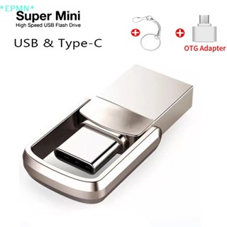 Epmn&gt; ใหม่ แฟลชไดรฟ์ USB 3.0 2TB OTG TYPEC แบบคู่