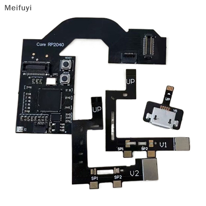 [Meifuyi] 10 ชิ้นกระพริบได้สําหรับสวิตช์ Hwfly OLED/Hwfly Lite/Hwfly Core/OLED V6 Core ชิป rp2040