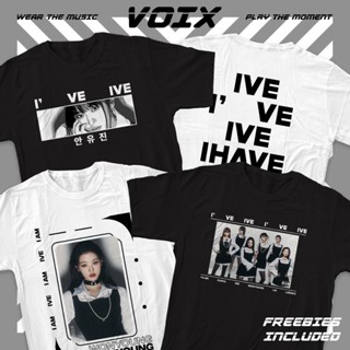 【cotton Tshirts👕】T-shirt Kpop IVE "I AM; IVE IVE; KITSCH" Tee - Yujin, Gaeul, Rei, Wonyoung, Liz, Leeseo